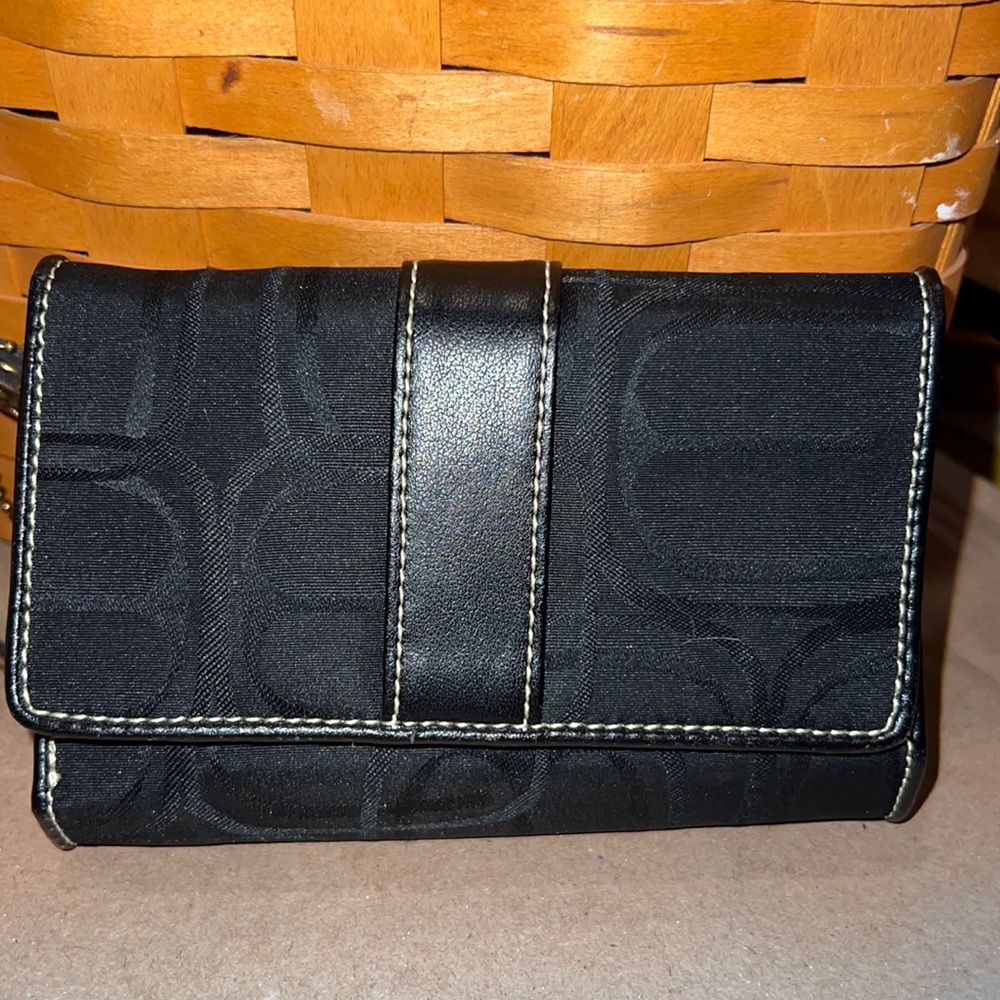 Wallet - Black Canvas